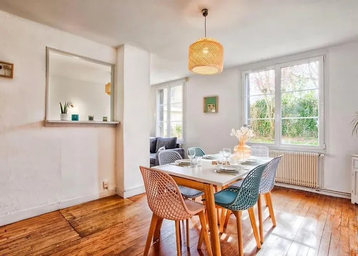 Bel Rdc Avec Parking Gratuit * Caen